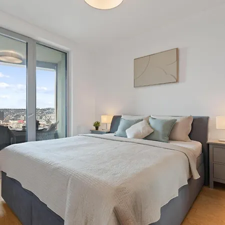 Apartamento Sky Park 15Th Floor Castle And City View Bratislava