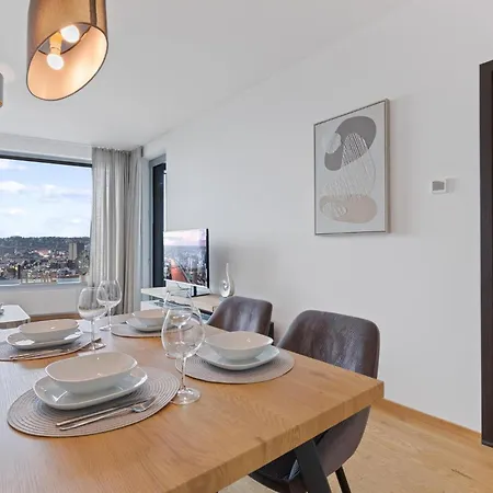 Apartamento Sky Park 15Th Floor Castle And City View Bratislava