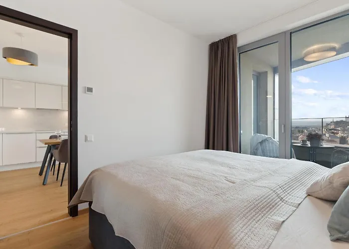 דירה Sky Park Skyline Views - Castle And